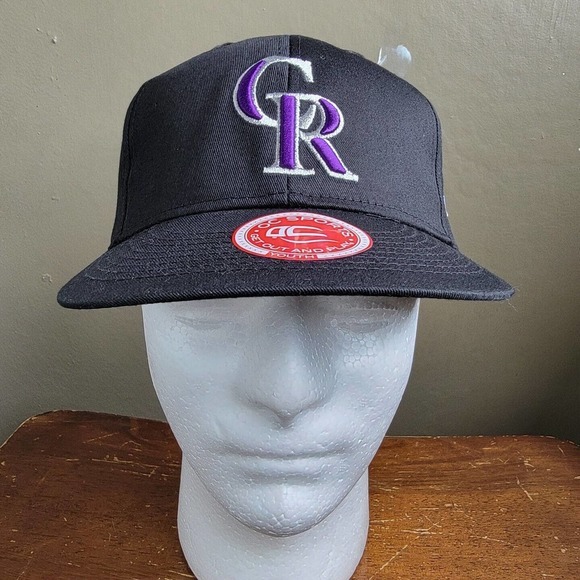 Colorado Rockies Adjustable YOUTH‎ Hat Cap Team MLB OC Sports Baseball Strapback - Picture 1 of 8